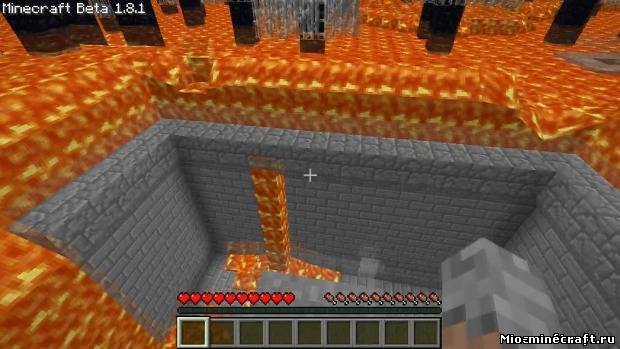 Lava Dungeon Survival. It's Hot.