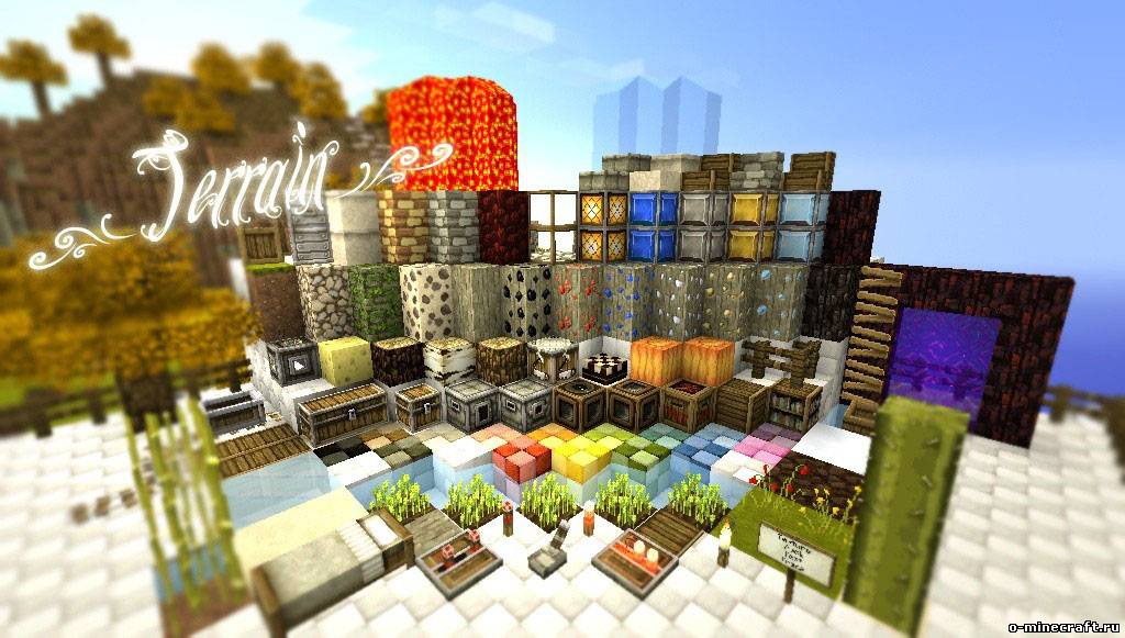 Minecraft 1.5 — текстуры SummerFields
