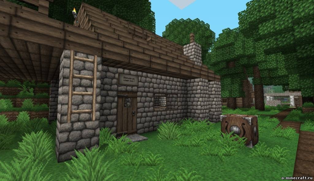 Minecraft 1.5 — текстуры Ovo’s Rustic