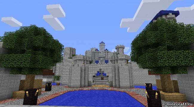 Карта: город Штормград из World of warcraft