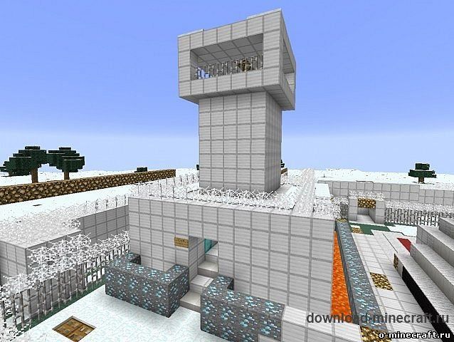 карты на военных баз Майнкрафт 1.9