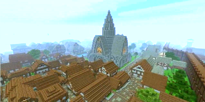 Minecraft Timelapse-Aquila