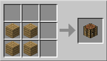 Как сделать верстак в minecraft