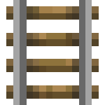 Как сделать рельсы в майнкрафт?